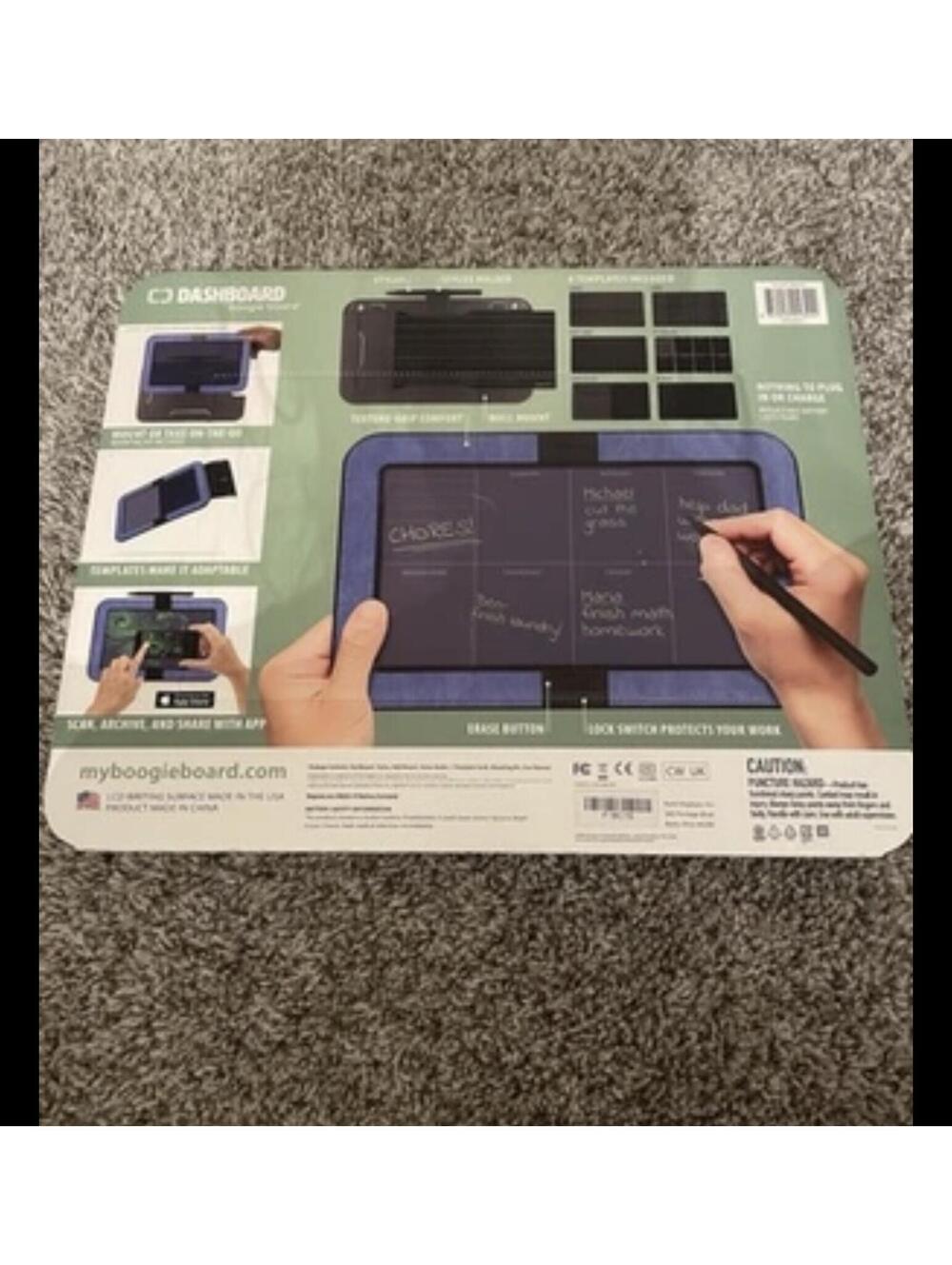 Boogie Board Dashboard eWriter With Stylus- New - Picture 2 of 2